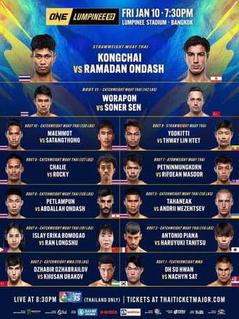 Poster for ONE Friday Fights 93: Kongchai vs. Ondash