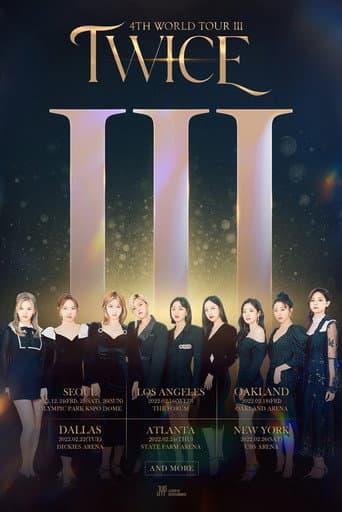 Poster for Beyond LIVE -TWICE 4TH WORLD TOUR ‘Ⅲ’：SEOUL