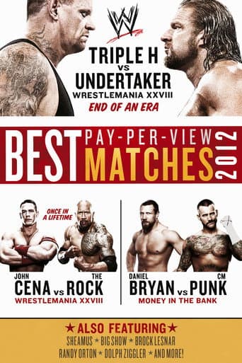 Poster for WWE: Best Pay-Per-View Matches 2012