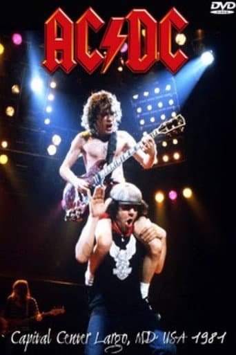 Poster for AC/DC - Capital Center, Landover, MD, USA, December 1981