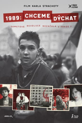 Poster for 1989: Chceme dýchat