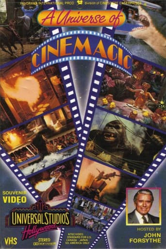 Poster for Universal Studios Hollywood: A Universe of Cinemagic