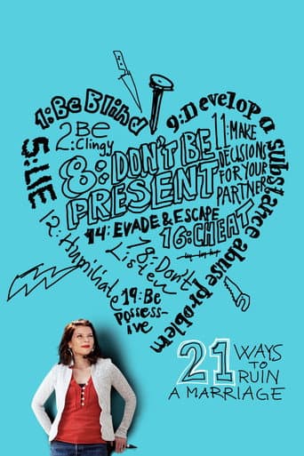 Poster for 21 Ways to Ruin a Marriage