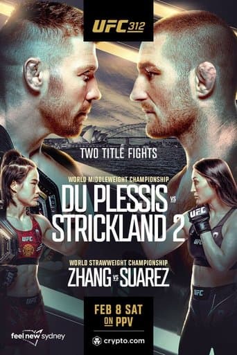 Poster for UFC 312: Du Plessis vs. Strickland 2