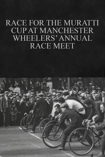Poster for Race for the Muratti Cup at Manchester Wheelers’ Annual Race Meet