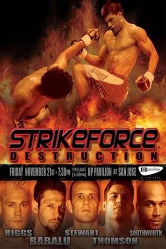 Poster for Strikeforce: Destruction