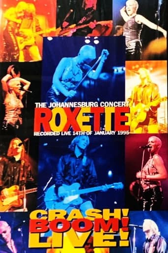 Poster for Roxette - Crash! Boom! Bang! Live!