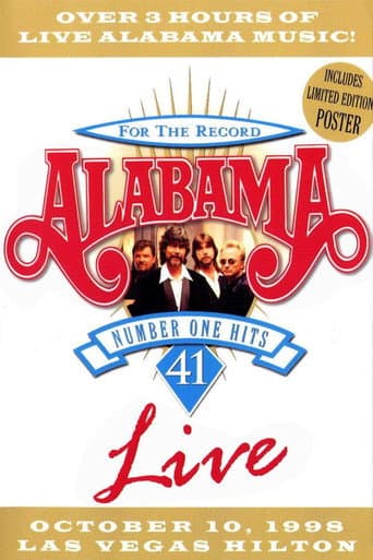 Poster for Alabama: 41 Number One Hits Live
