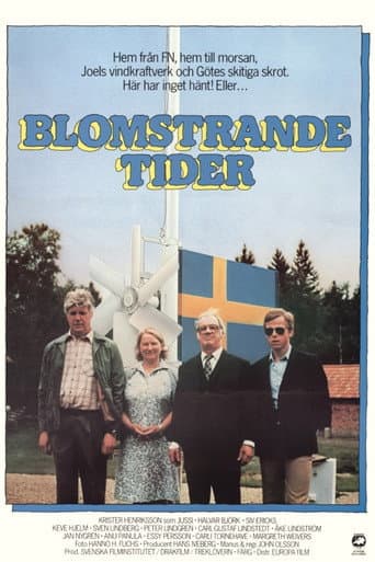Poster for Blomstrande tider