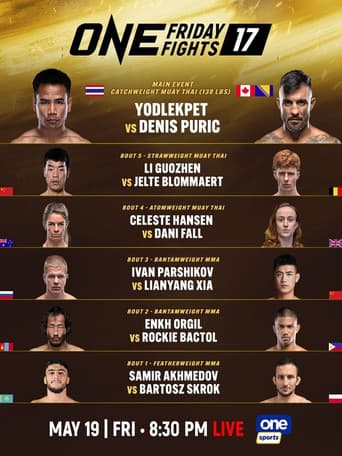 Poster for ONE Friday Fights 17: Pompetch vs. Duangsompong