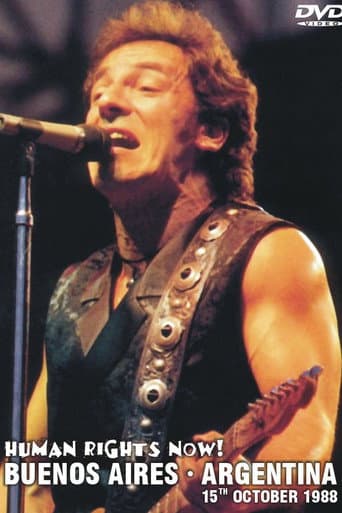 Poster for Bruce Springsteen - Human Rights Final - Buenos Aires