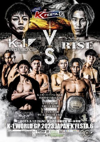 Poster for K-1 WORLD GP 2023: K'FESTA 6