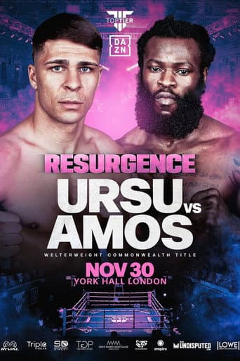 Poster for Constantin Ursu vs. Ryan Amos