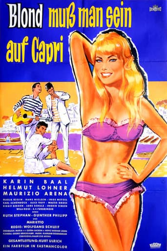 Poster for Blond muß man sein auf Capri