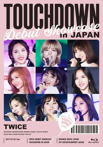 Poster for Twice Debut Showcase "Touchdown In Japan"