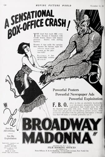 Poster for The Broadway Madonna