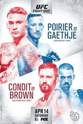 Poster for UFC on Fox 29: Poirier vs. Gaethje
