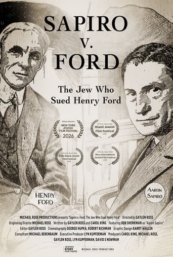Poster for Sapiro vs. Ford: The Jew Who Sued Henry Ford