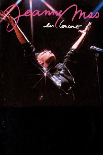 Poster for Jeanne Mas en concert