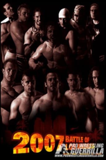 Poster for PWG: 2007 Battle of Los Angeles - Night One