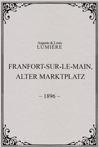 Poster for Francfort-sur-le-Main, Alter Marktplatz
