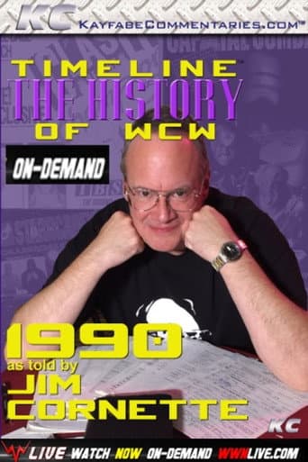 Poster for Timeline: The History of WCW – 1990 – As Told By Jim Cornette