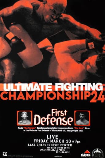 Poster for UFC 24: First Defense