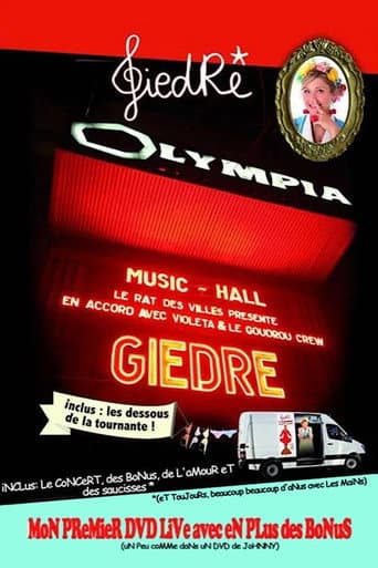 Poster for GiedRé à l'Olympia