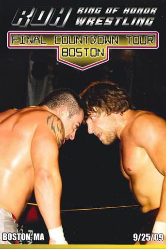Poster for ROH: The Final Countdown Tour - Boston