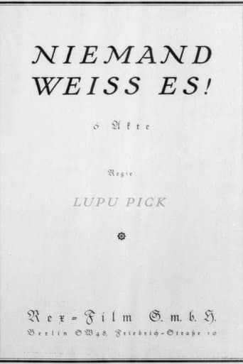 Poster for Niemand weiß es