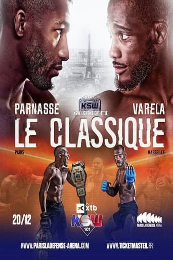 Poster for KSW 101: Le Classique - Parnasse vs. Varela
