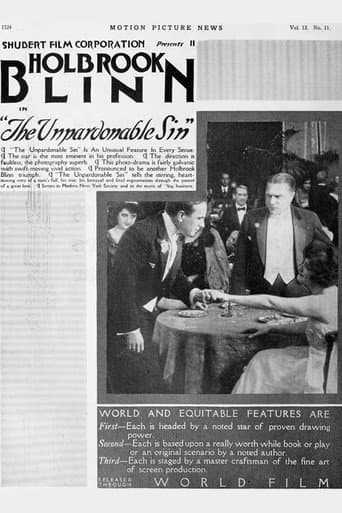 Poster for The Unpardonable Sin