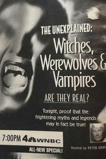 Poster for The Unexplained: Witches, Werewolves & Vampires