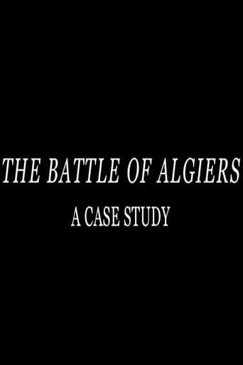 Poster for The Battle of Algiers: A Case Study