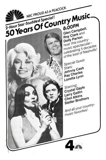 Poster for 50 Years of Country Music