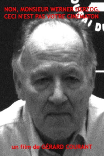 Poster for No Mr. Werner Herzog, this isn't your Cinématon