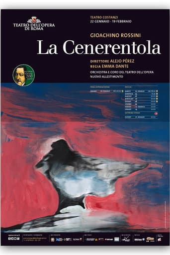 Poster for La Cenerentola - Teatro dell'Opera di Roma