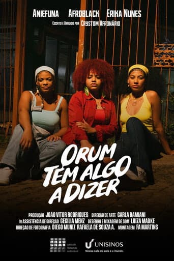 Poster for Orum Has Something to Say