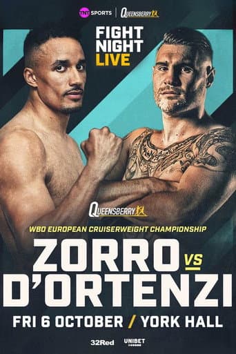 Poster for Ellis Zorro vs. Luca D'Ortenzi