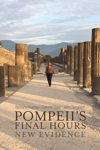 Poster for Pompeii's Final Hours: New Evidence