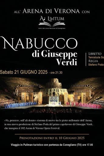 Poster for Giuseppe Verdi: Nabucco - Arena di Verona 2025