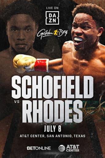 Poster for Floyd Schofield vs. Haskell Rhodes