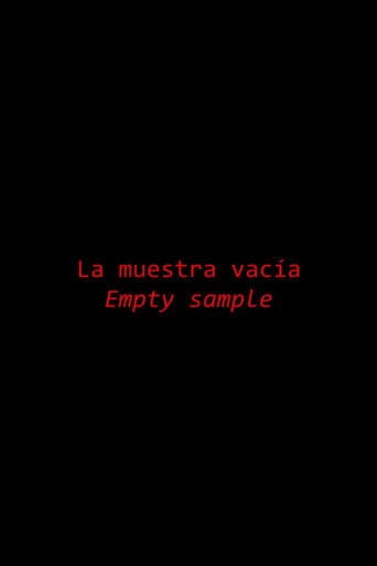 Poster for La muestra vacía