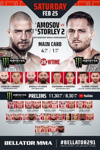 Poster for Bellator 291: Amosov vs. Storley 2