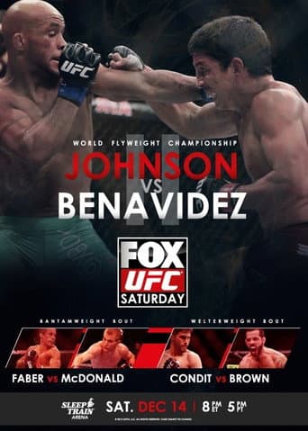 Poster for UFC on Fox 9: Johnson vs. Benavidez 2