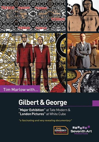 Poster for Tim Marlow with Gilbert & George
