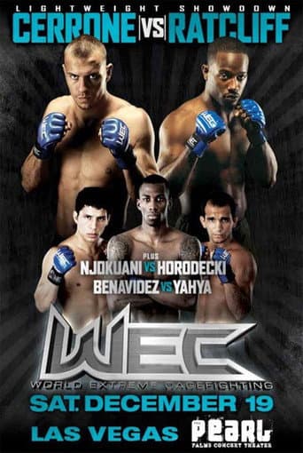 Poster for WEC 45: Cerrone vs. Ratcliff