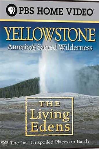 Poster for The Living Edens: Yellowstone: America's Sacred Wilderness