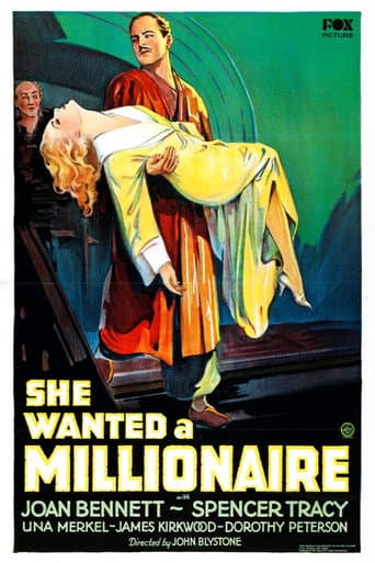 Poster for She Wanted a Millionaire