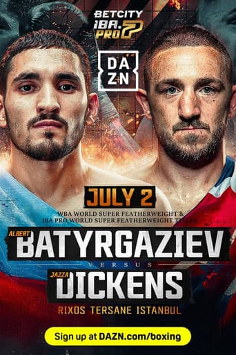 Poster for Albert Batyrgaziev vs. James Dickens